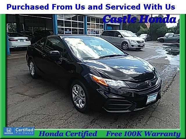 Certified Pre Owned 2015 Honda Civic Coupe Lx Fwd 2dr Car