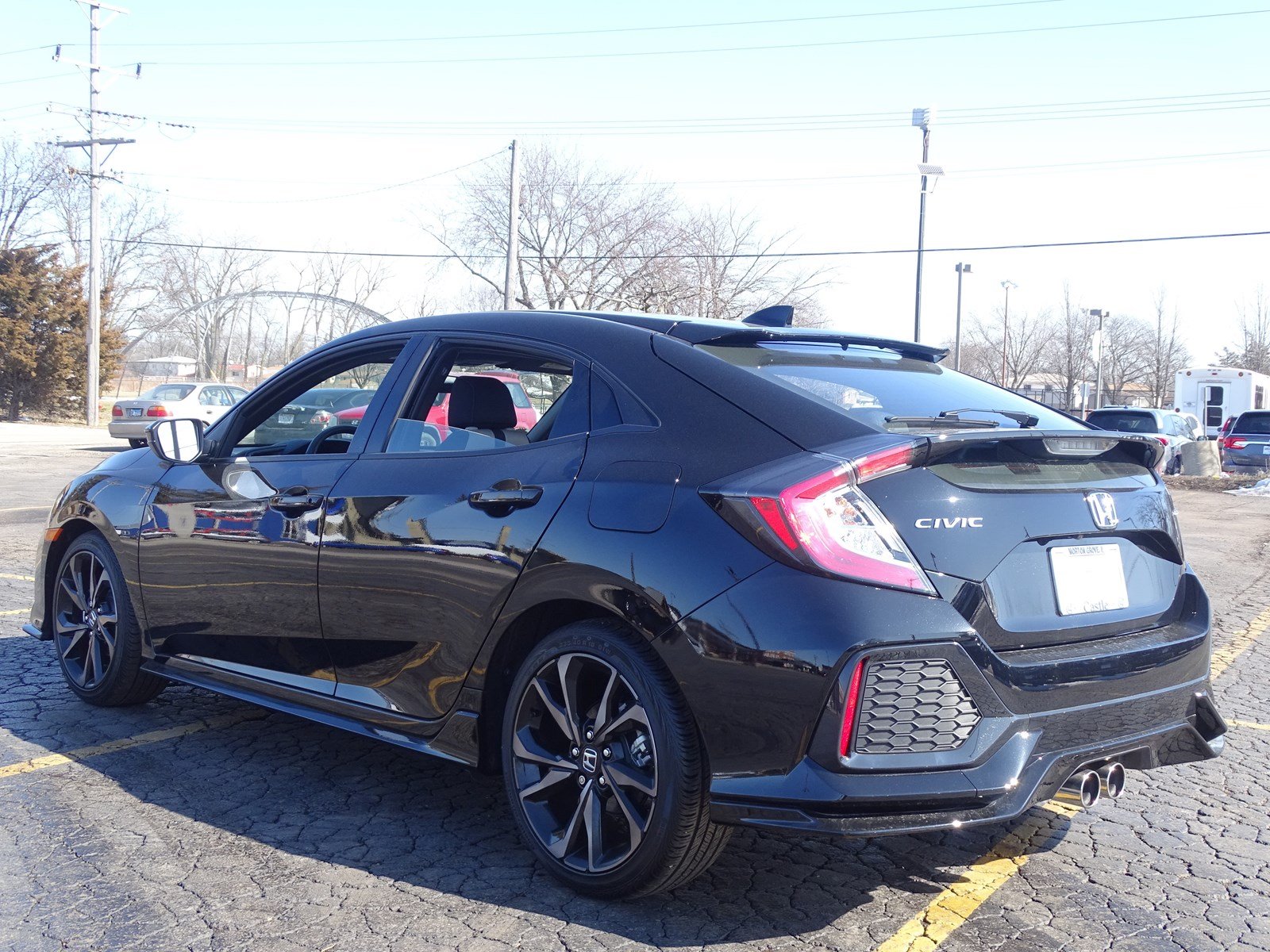 New 2018 Honda Civic Hatchback Sport in Morton Grove #51767 | Castle Honda